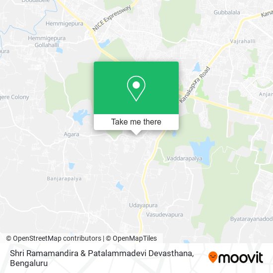 Shri Ramamandira & Patalammadevi Devasthana map