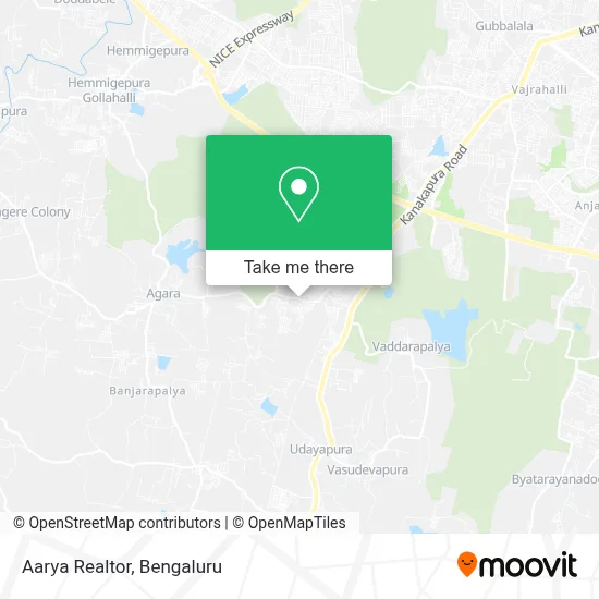 Aarya Realtor map