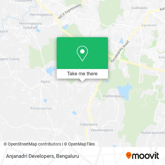 Anjanadri Developers map