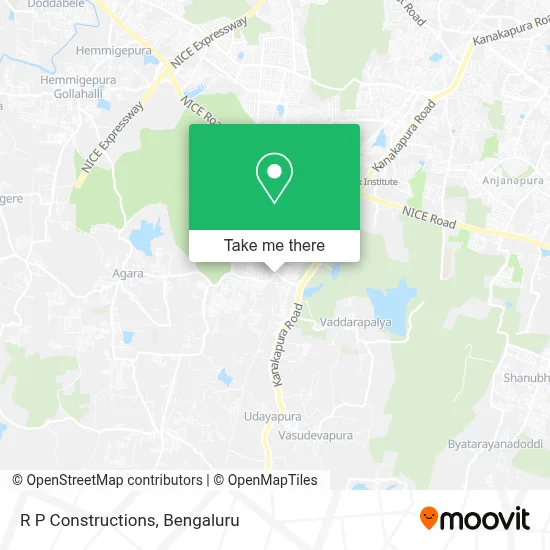 R P Constructions map