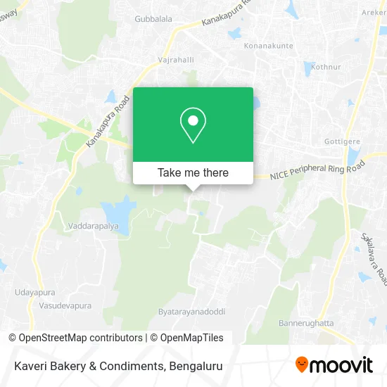 Kaveri Bakery & Condiments map