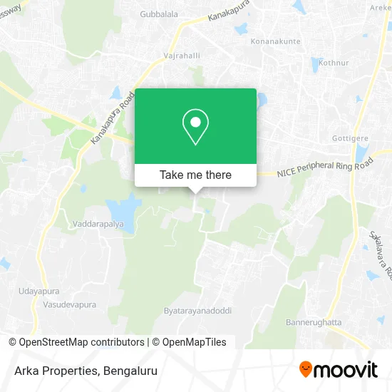 Arka Properties map