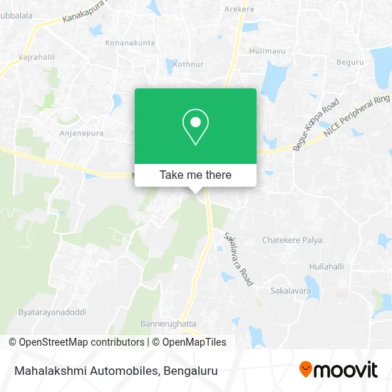 Mahalakshmi Automobiles map