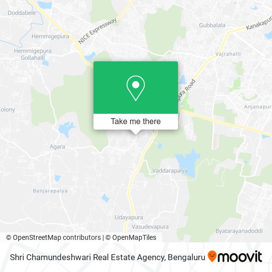 Shri Chamundeshwari Real Estate Agency map