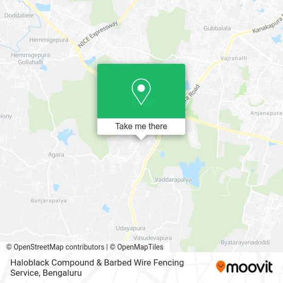 Haloblack Compound & Barbed Wire Fencing Service map