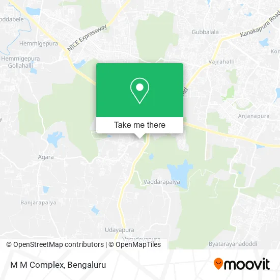 M M Complex map