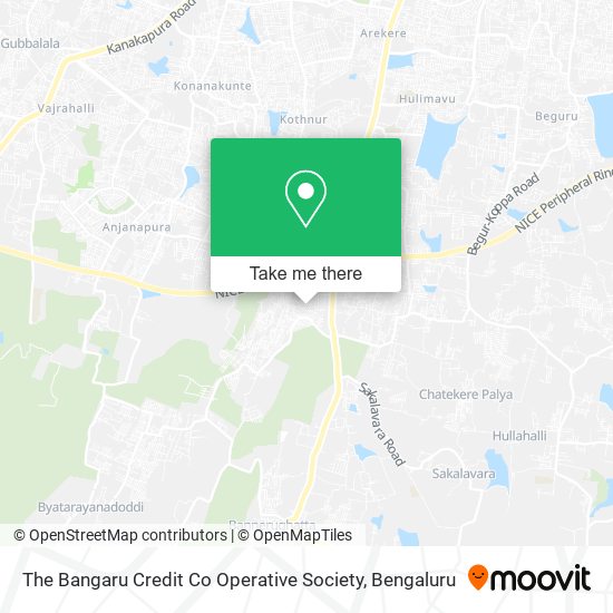 The Bangaru Credit Co Operative Society map