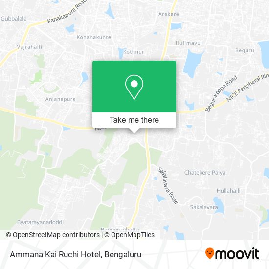 Ammana Kai Ruchi Hotel map