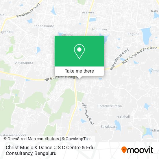 Christ Music & Dance C S C Centre & Edu Consultancy map