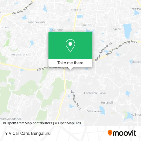 Y V Car Care map