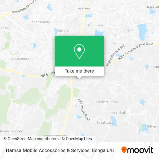 Hamsa Mobile Accessories & Services map