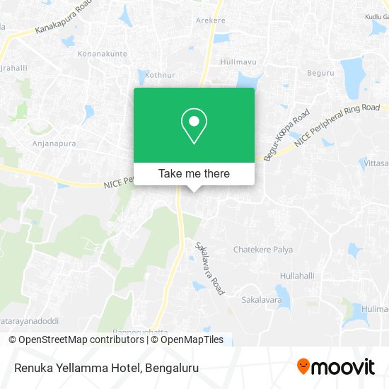 Renuka Yellamma Hotel map