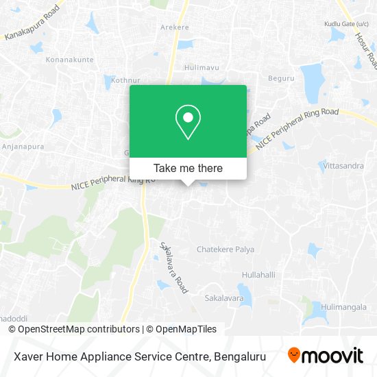 Xaver Home Appliance Service Centre map