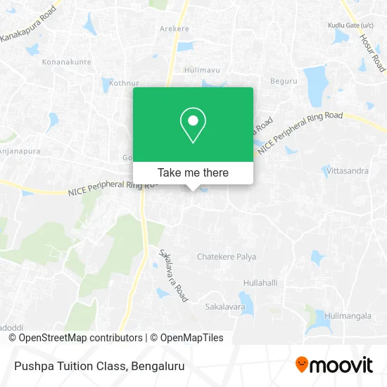 Pushpa Tuition Class map