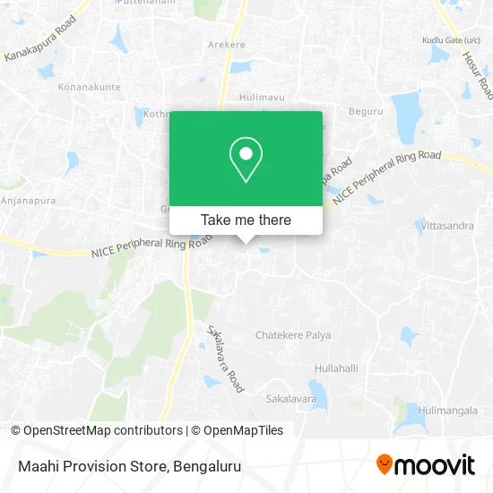 Maahi Provision Store map