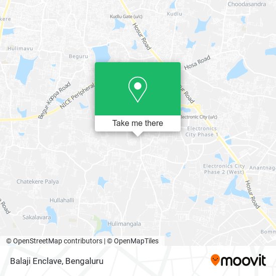 Balaji Enclave map