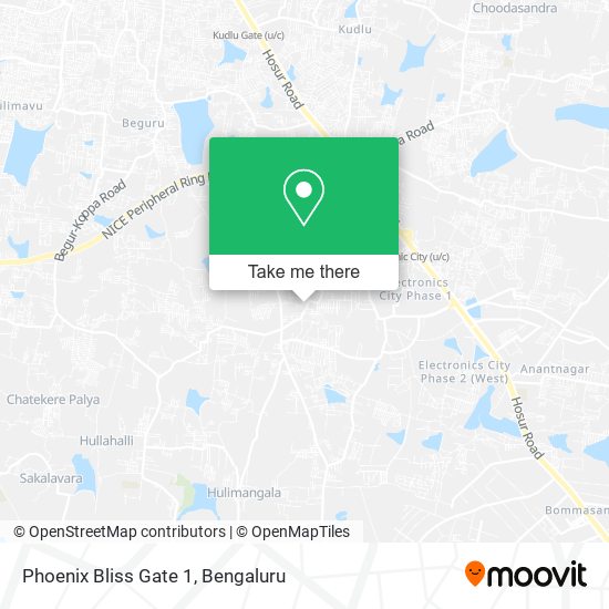 Phoenix Bliss Gate 1 map