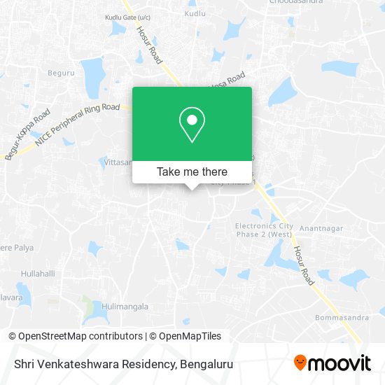 Shri Venkateshwara Residency map