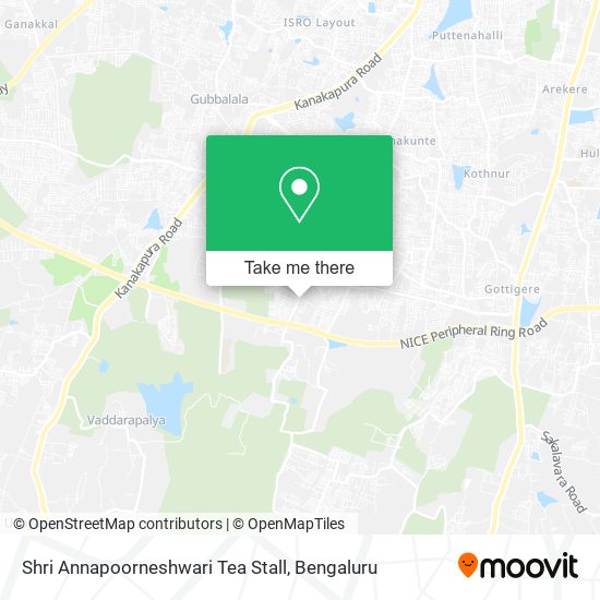 Shri Annapoorneshwari Tea Stall map