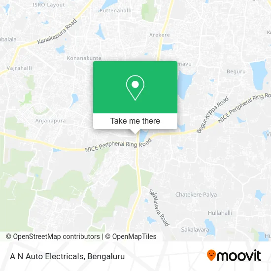 A N Auto Electricals map