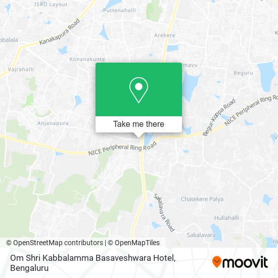 Om Shri Kabbalamma Basaveshwara Hotel map