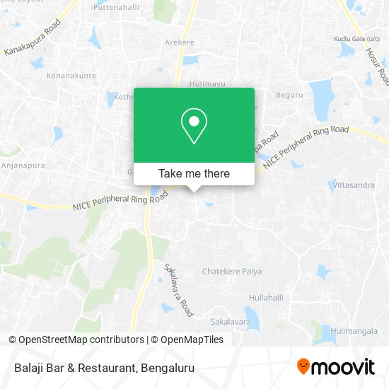 Balaji Bar & Restaurant map
