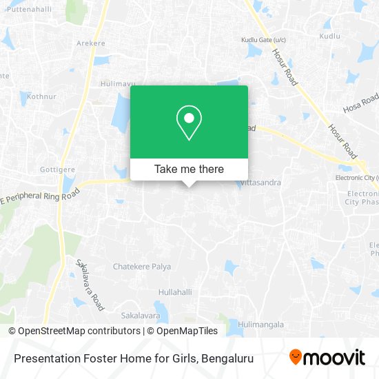 Presentation Foster Home for Girls map