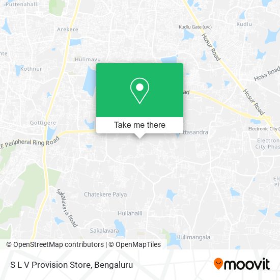 S L V Provision Store map