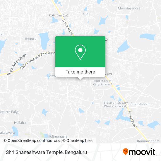 Shri Shaneshwara Temple map