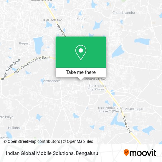 Indian Global Mobile Solutions map