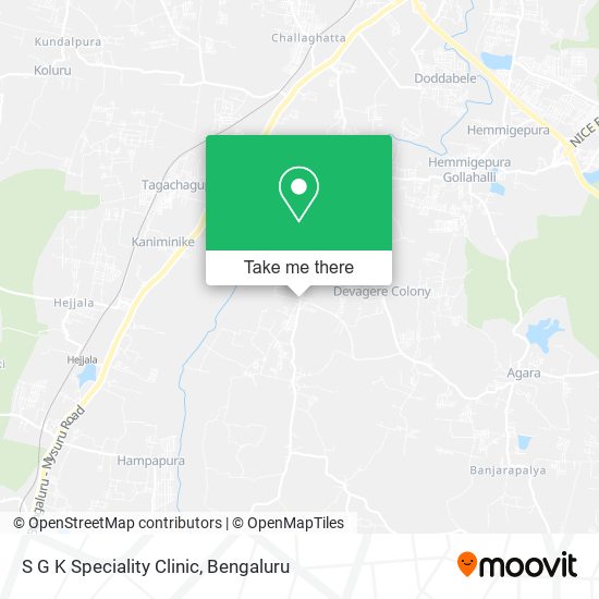 S G K Speciality Clinic map