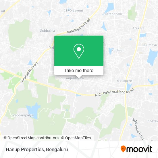 Hanup Properties map