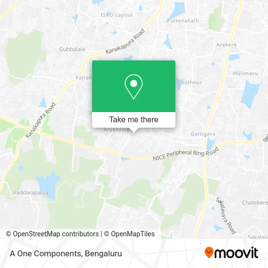 A One Components map