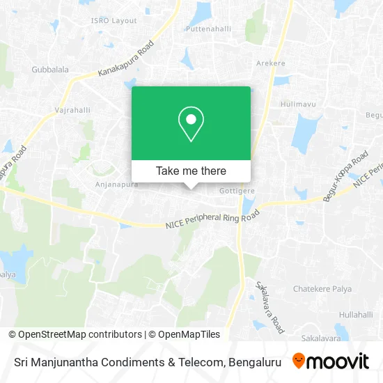 Sri Manjunantha Condiments & Telecom map