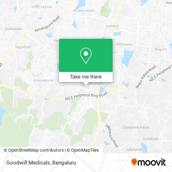 Goodwill Medicals map