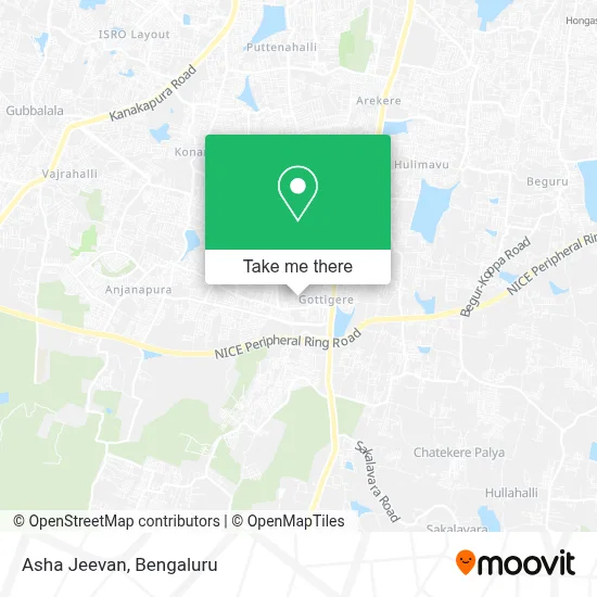 Asha Jeevan map