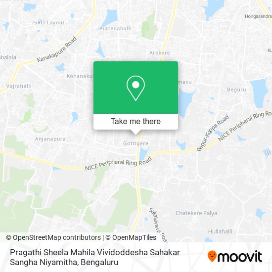 Pragathi Sheela Mahila Vividoddesha Sahakar Sangha Niyamitha map
