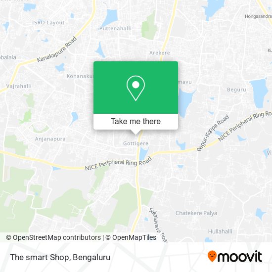 The smart Shop map