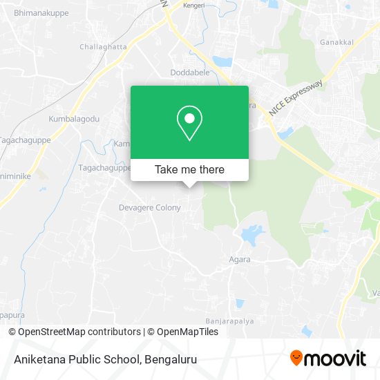 Aniketana Public School map