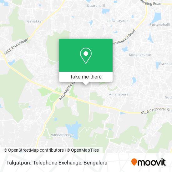 Talgatpura Telephone Exchange map
