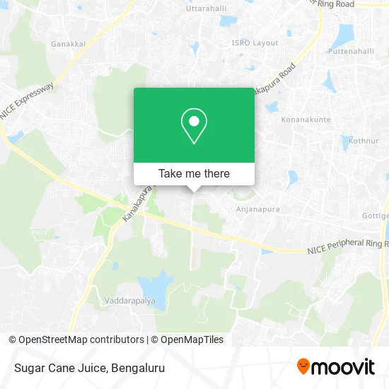 Sugar Cane Juice map