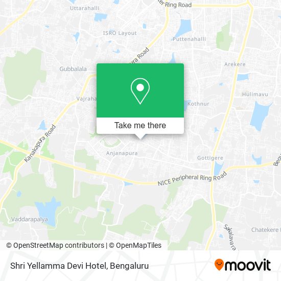 Shri Yellamma Devi Hotel map
