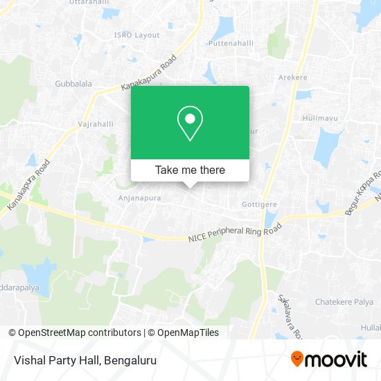 Vishal Party Hall map