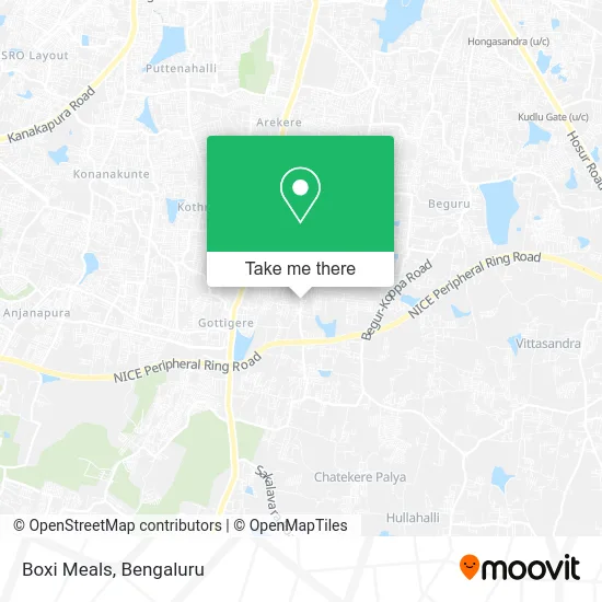 Boxi Meals map