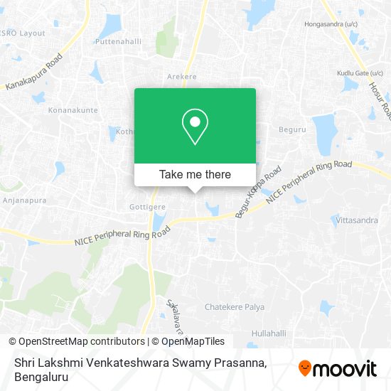 Shri Lakshmi Venkateshwara Swamy Prasanna map