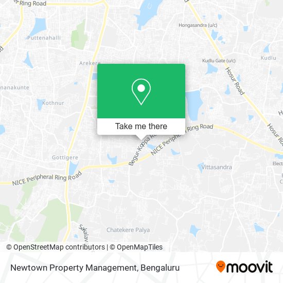 Newtown Property Management map