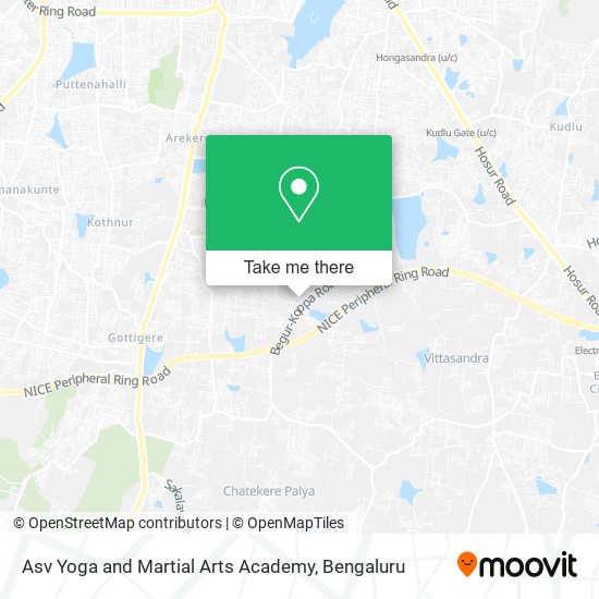Asv Yoga and Martial Arts Academy map