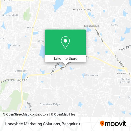 Honeybee Marketing Solutions map