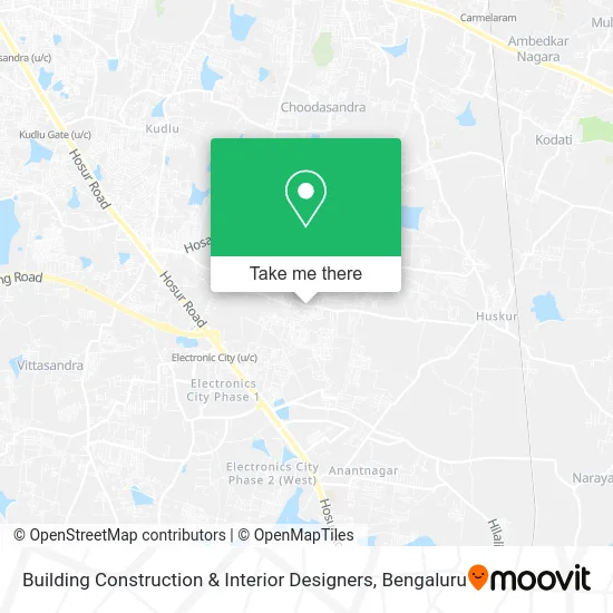 Building Construction & Interior Designers map