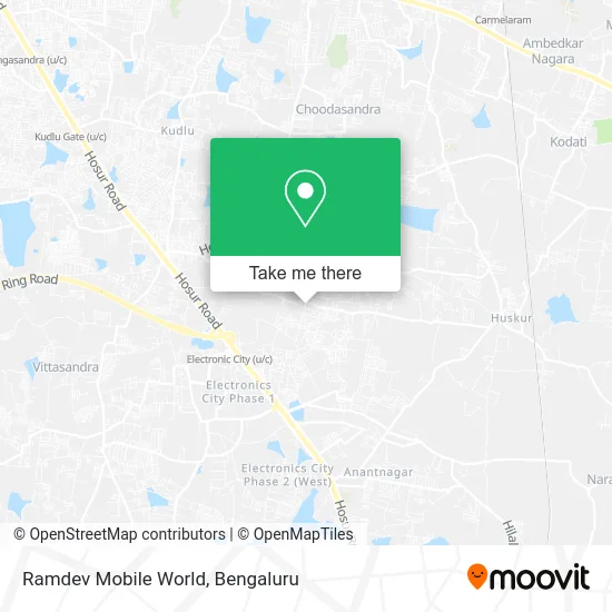 Ramdev Mobile World map